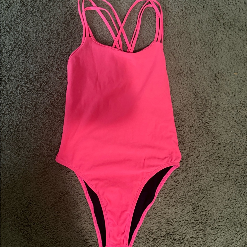 Jolyn Women's One Piece Swimsuit - Neon Pink